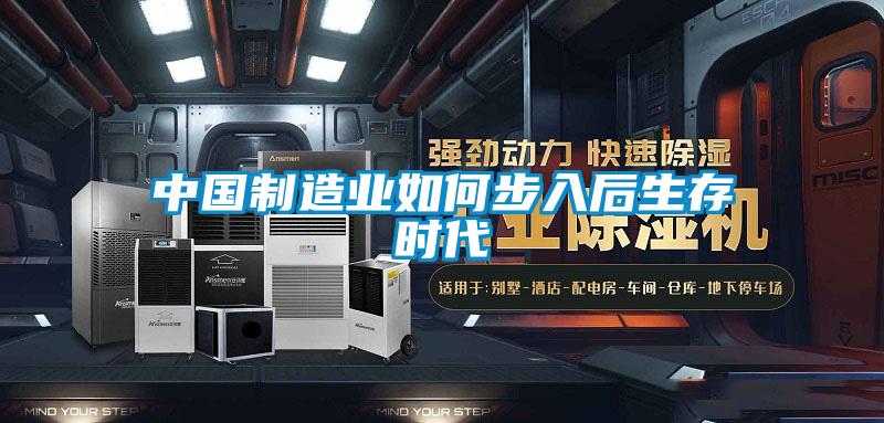 中國制造業(yè)如何步入后生存時(shí)代