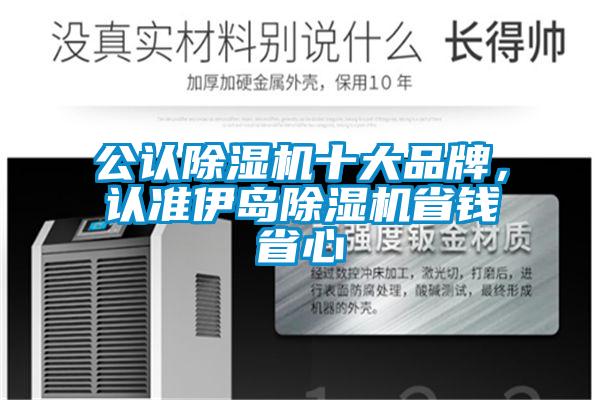 公認除濕機十大品牌，認準伊島除濕機省錢省心
