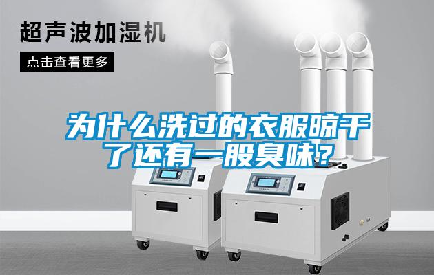 為什么洗過的衣服晾干了還有一股臭味？