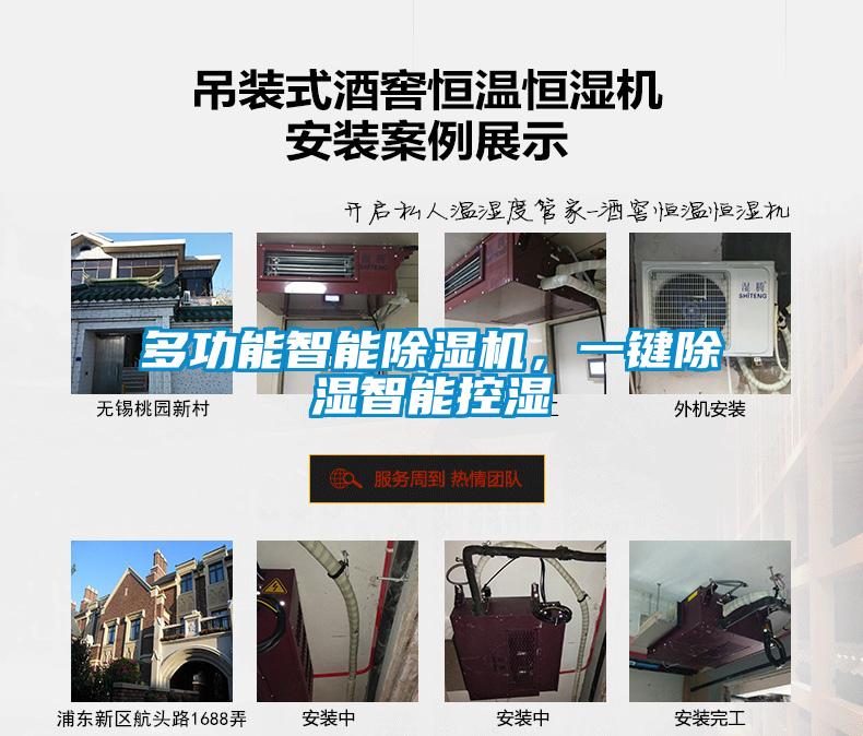 多功能智能除濕機(jī)，一鍵除濕智能控濕