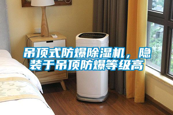 吊頂式防爆除濕機(jī)，隱裝于吊頂防爆等級(jí)高