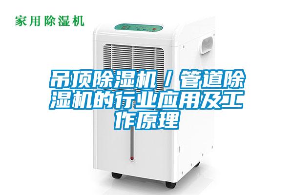 吊頂除濕機／管道除濕機的行業(yè)應(yīng)用及工作原理