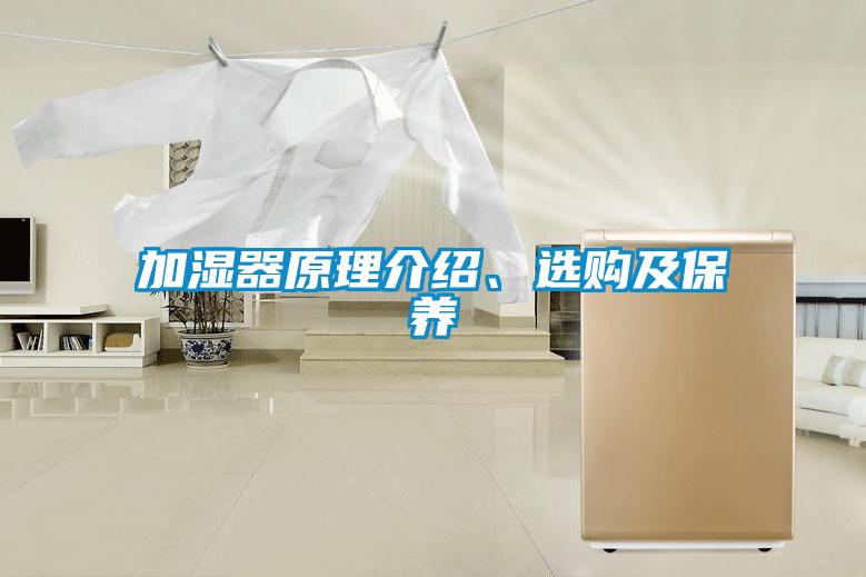 加濕器原理介紹、選購及保養(yǎng)