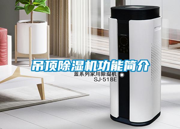 吊頂除濕機(jī)功能簡(jiǎn)介