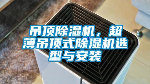 吊頂除濕機(jī)，超薄吊頂式除濕機(jī)選型與安裝