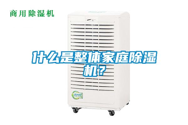 什么是整體家庭除濕機(jī)？
