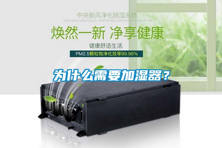 為什么需要加濕器？