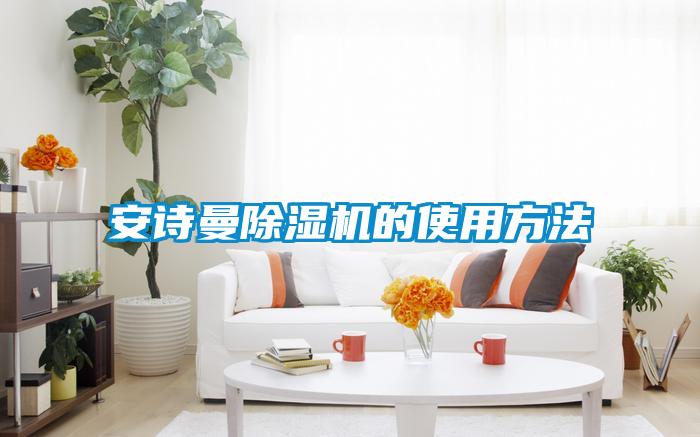 安詩(shī)曼除濕機(jī)的使用方法