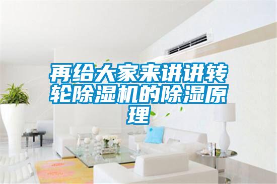 再給大家來(lái)講講轉(zhuǎn)輪除濕機(jī)的除濕原理