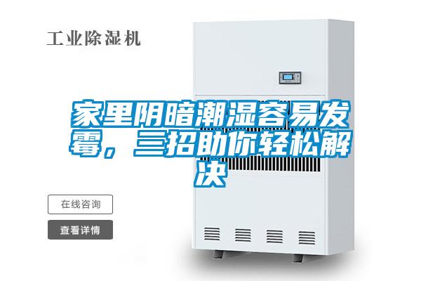 家里陰暗潮濕容易發(fā)霉，三招助你輕松解決
