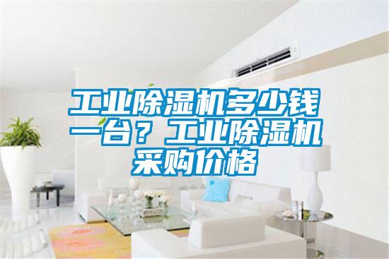 工業(yè)除濕機多少錢一臺？工業(yè)除濕機采購價格