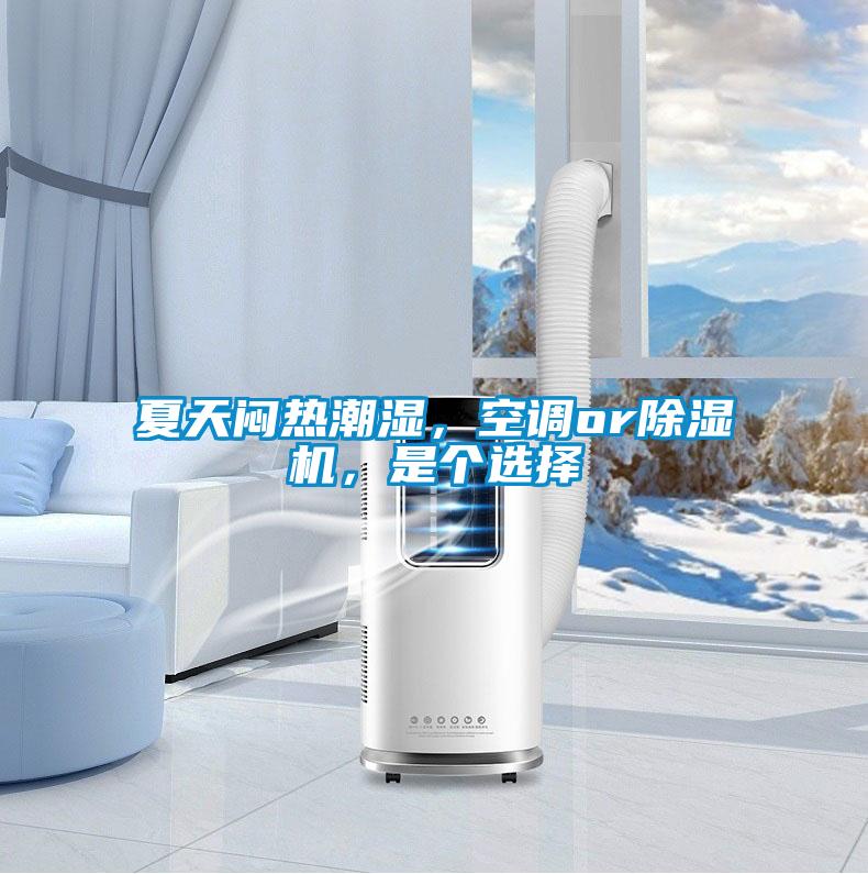 夏天悶熱潮濕，空調(diào)or除濕機(jī)，是個選擇