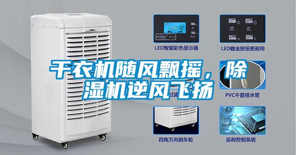 干衣機(jī)隨風(fēng)飄搖，除濕機(jī)逆風(fēng)飛揚(yáng)