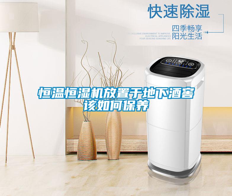恒溫恒濕機(jī)放置于地下酒窖該如何保養(yǎng)
