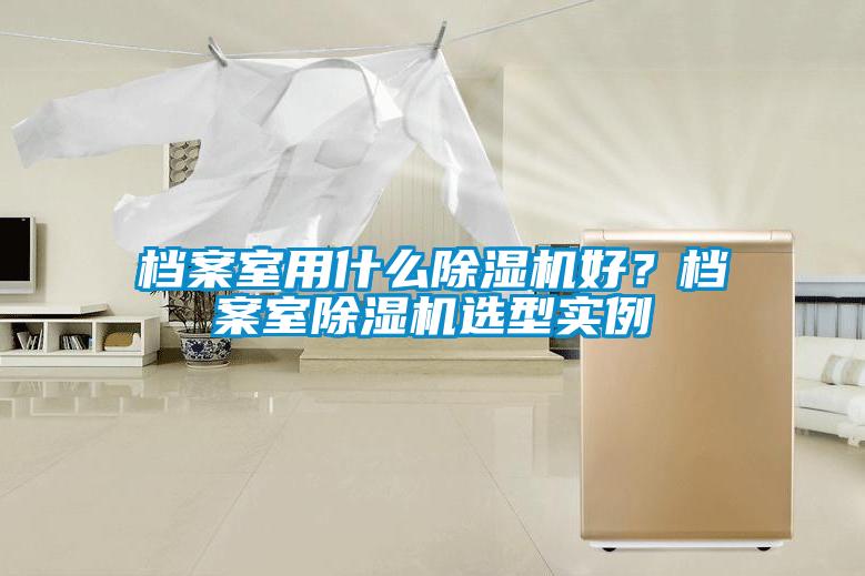 檔案室用什么除濕機(jī)好？檔案室除濕機(jī)選型實(shí)例