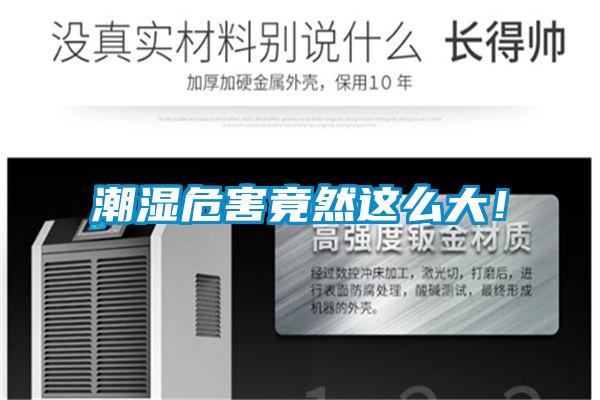 潮濕危害竟然這么大！