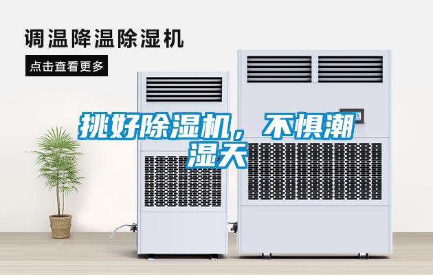 挑好除濕機，不懼潮濕天