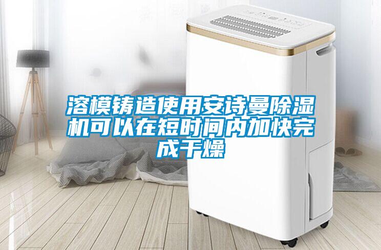 溶模鑄造使用安詩曼除濕機可以在短時間內(nèi)加快完成干燥