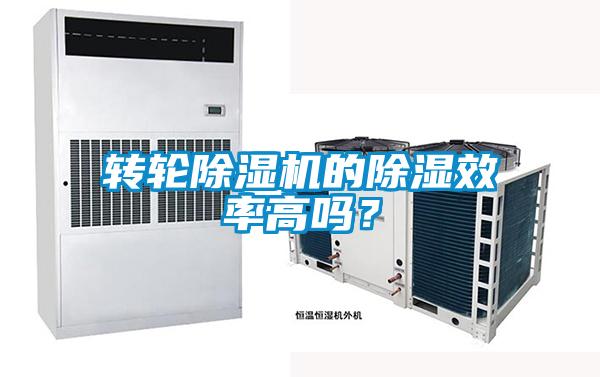 轉輪除濕機的除濕效率高嗎？