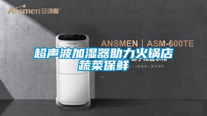 超聲波加濕器助力火鍋店蔬菜保鮮