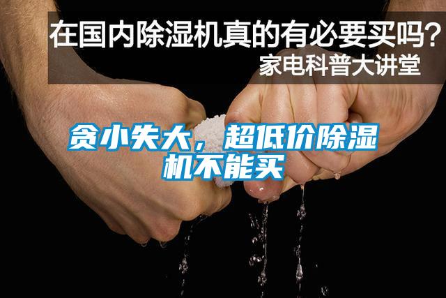 貪小失大，超低價(jià)除濕機(jī)不能買
