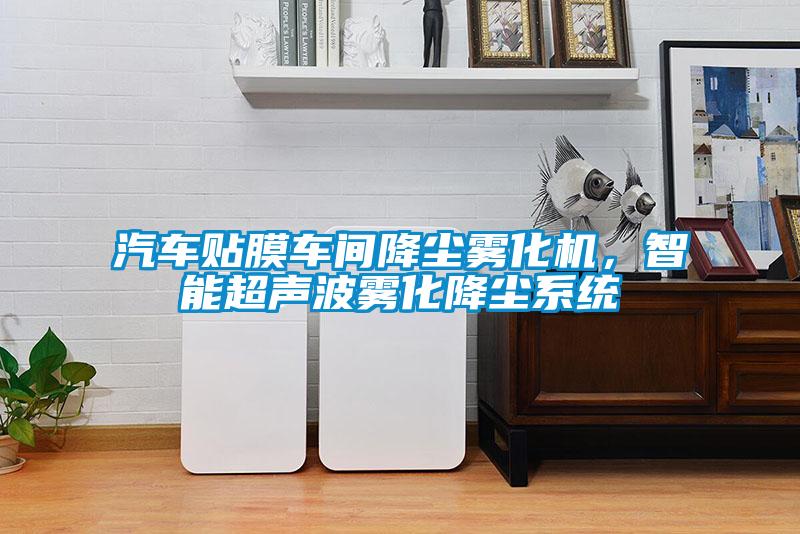 汽車貼膜車間降塵霧化機(jī)，智能超聲波霧化降塵系統(tǒng)