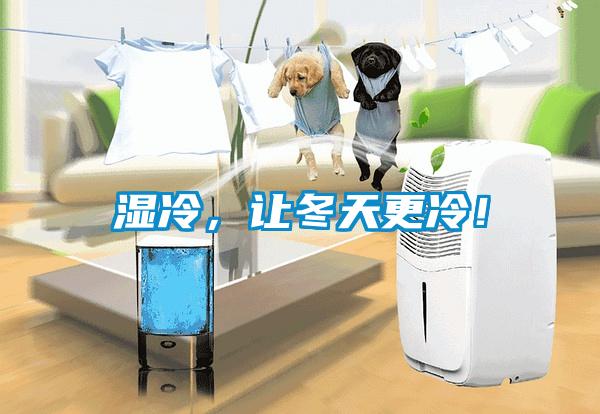 濕冷，讓冬天更冷！