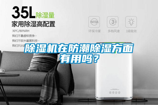 除濕機在防潮除濕方面有用嗎？