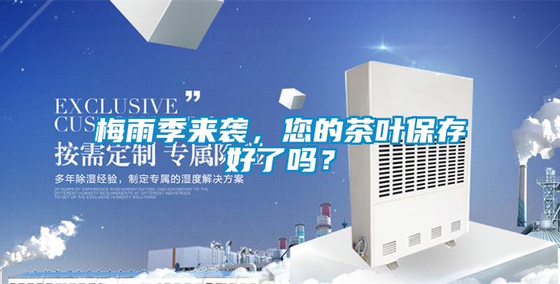 梅雨季來襲，您的茶葉保存好了嗎？