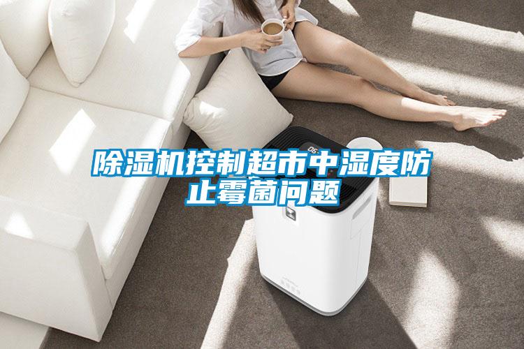 除濕機控制超市中濕度防止霉菌問題