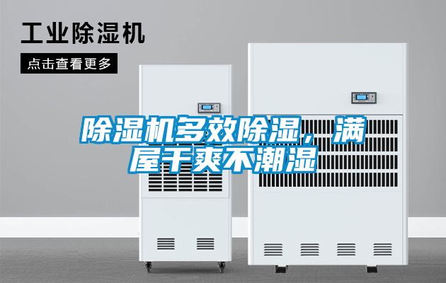 除濕機多效除濕，滿屋干爽不潮濕