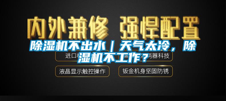 除濕機(jī)不出水｜天氣太冷，除濕機(jī)不工作？