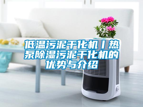 低溫污泥干化機(jī)丨熱泵除濕污泥干化機(jī)的優(yōu)勢與介紹