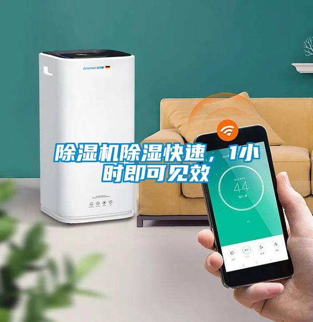 除濕機(jī)除濕快速，1小時(shí)即可見(jiàn)效
