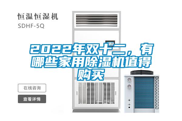 2022年雙十二，有哪些家用除濕機(jī)值得購買