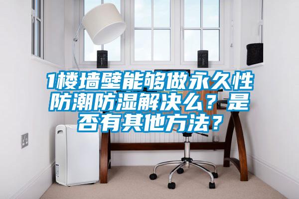 1樓墻壁能夠做永久性防潮防濕解決么？是否有其他方法？