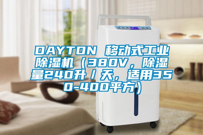 DAYTON 移動(dòng)式工業(yè)除濕機(jī)（380V，除濕量240升／天，適用350-400平方）