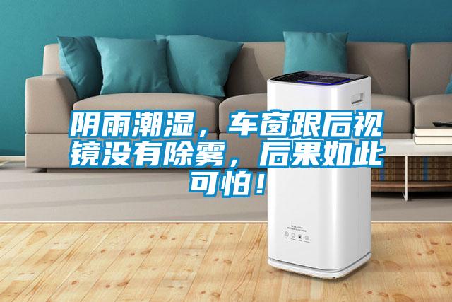 陰雨潮濕，車窗跟后視鏡沒(méi)有除霧，后果如此可怕！