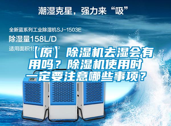 【原】除濕機去濕會有用嗎？除濕機使用時一定要注意哪些事項？
