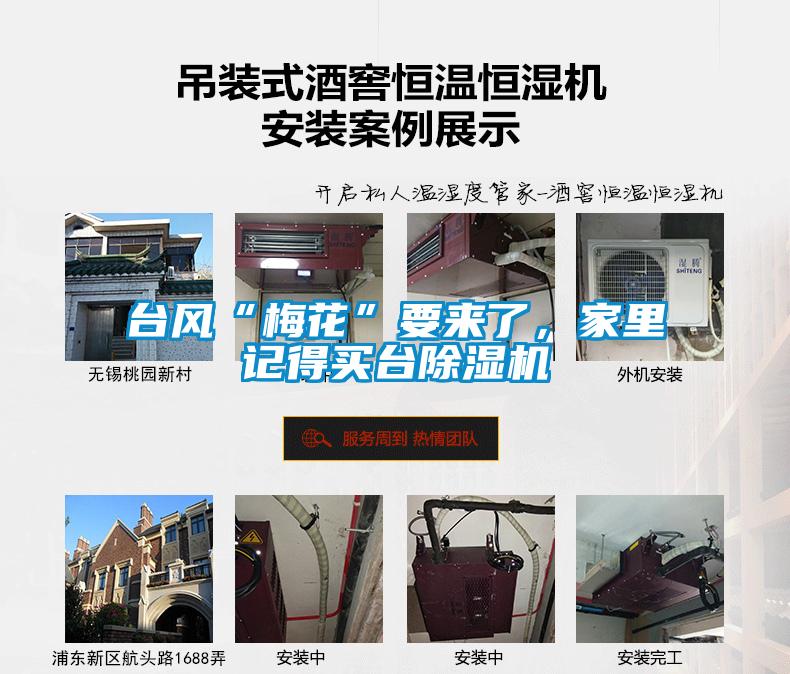 臺(tái)風(fēng)“梅花”要來(lái)了，家里記得買臺(tái)除濕機(jī)