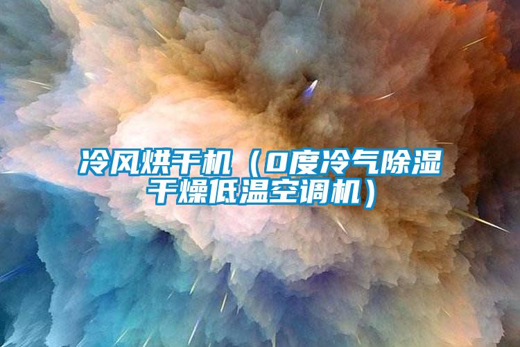 冷風烘干機（0度冷氣除濕干燥低溫空調(diào)機）