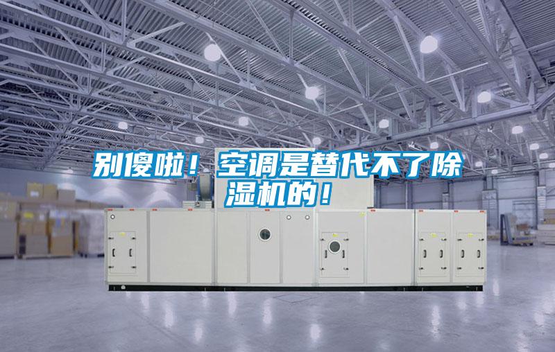 別傻啦！空調(diào)是替代不了除濕機的！