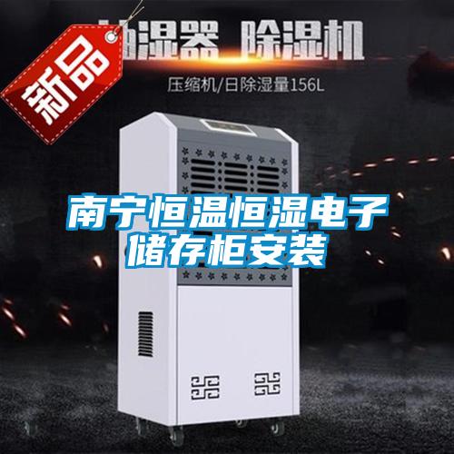 南寧恒溫恒濕電子儲存柜安裝