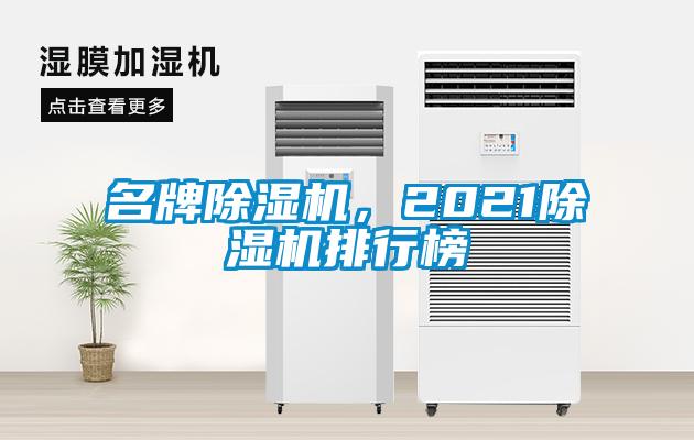名牌除濕機，2021除濕機排行榜