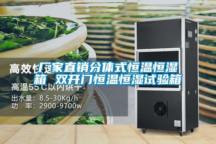 廠家直銷分體式恒溫恒濕箱 雙開(kāi)門恒溫恒濕試驗(yàn)箱