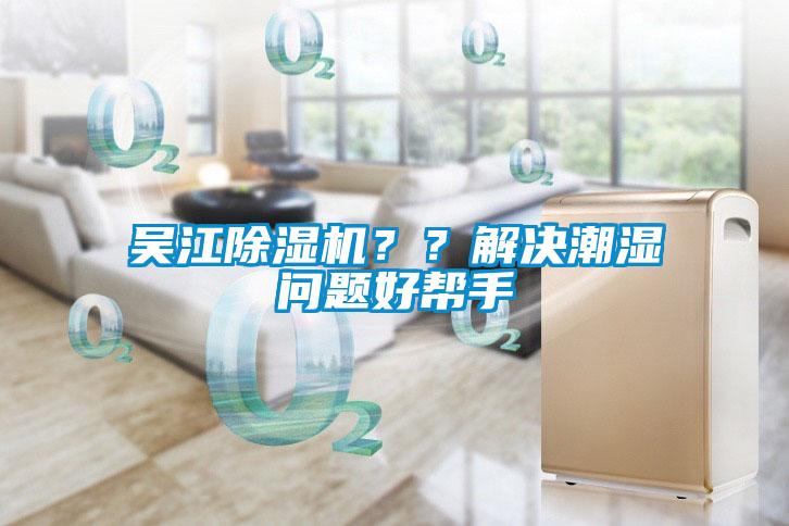 吳江除濕機？？解決潮濕問題好幫手