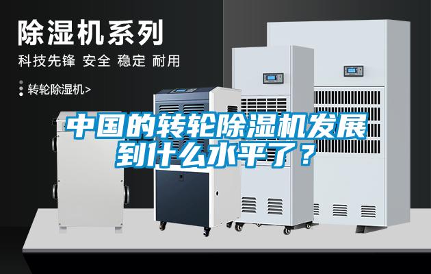 中國的轉(zhuǎn)輪除濕機(jī)發(fā)展到什么水平了？