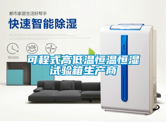 可程式高低溫恒溫恒濕試驗(yàn)箱生產(chǎn)商
