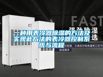 行業(yè)新聞一種用表冷器除濕的方法及實現(xiàn)此方法的表冷器控制系統(tǒng)與流程