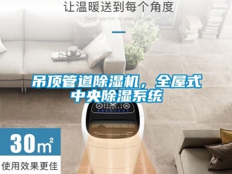 行業(yè)新聞吊頂管道除濕機(jī)，全屋式中央除濕系統(tǒng)